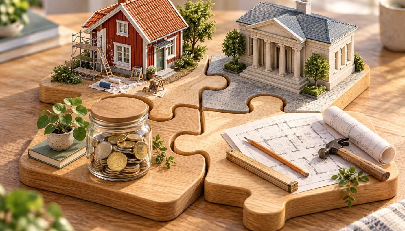 Låna eller spara till renovering? Fyra exempel