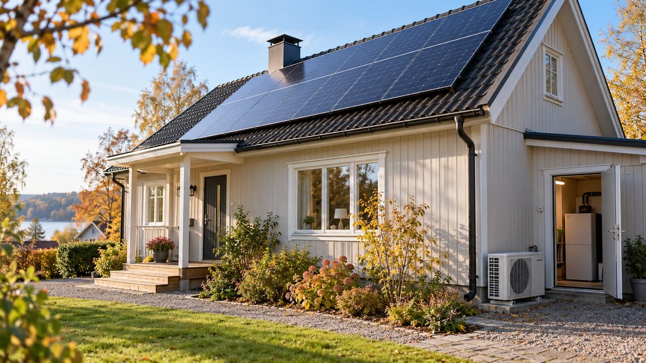 Luftvärmepump eller solceller – vad lönar sig bäst för ditt hus?