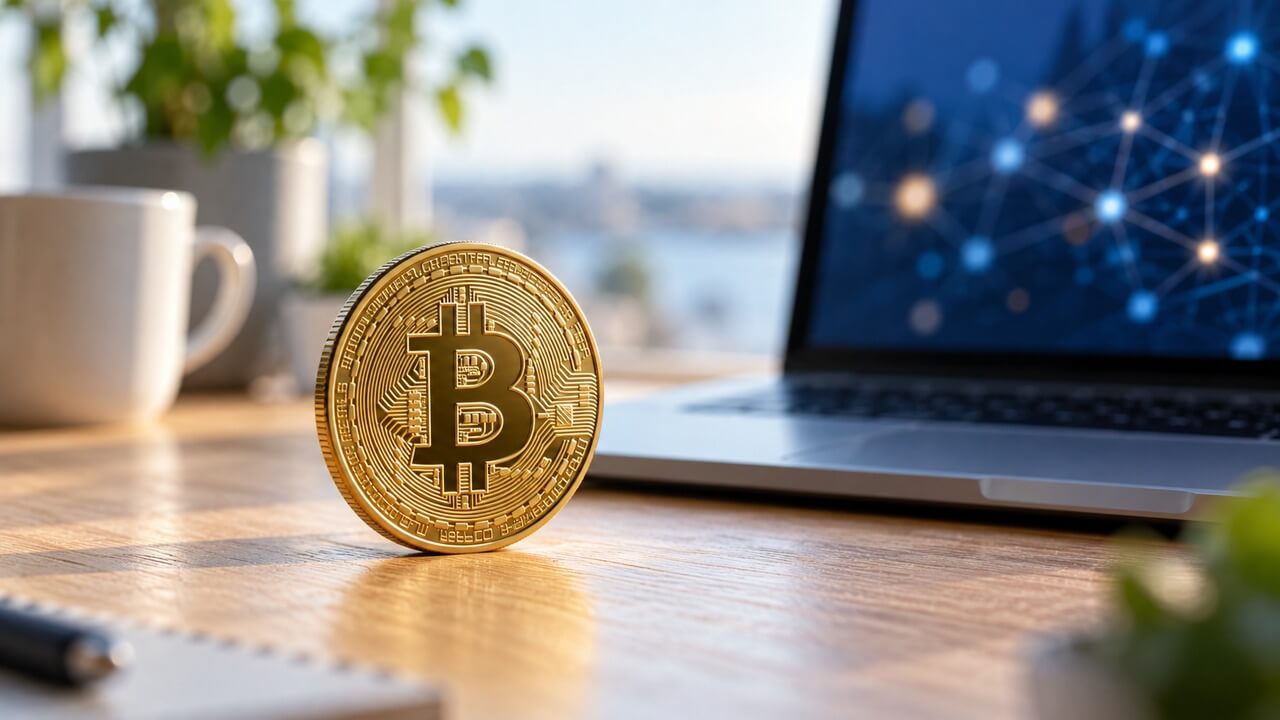 Bitcoin är en digital tillgång och ett betalningssystem som gör det möjligt att överföra värde över internet utan att en bank eller annan central aktör behöver sköta transaktionen
